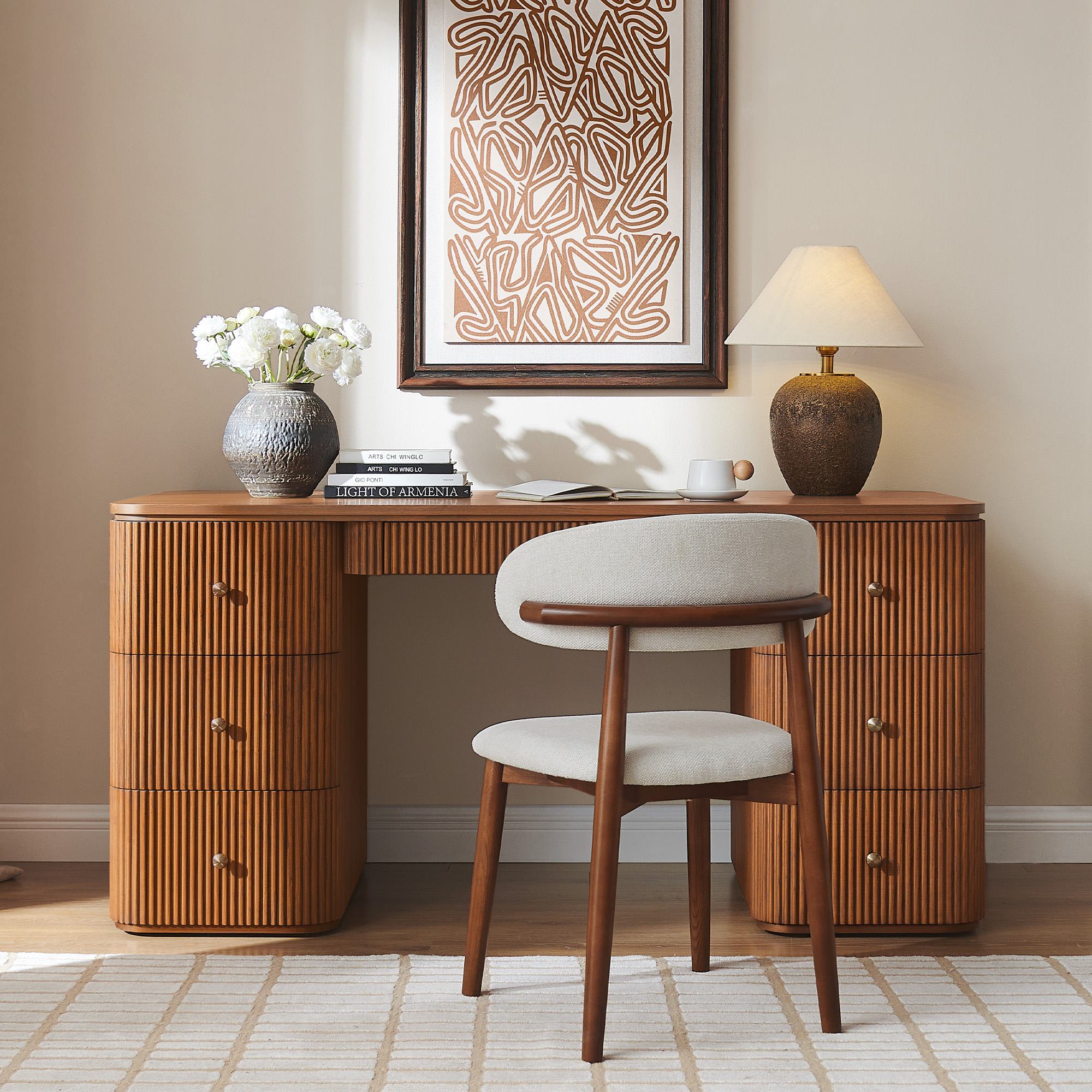 Lundbord 64" Brown … - image