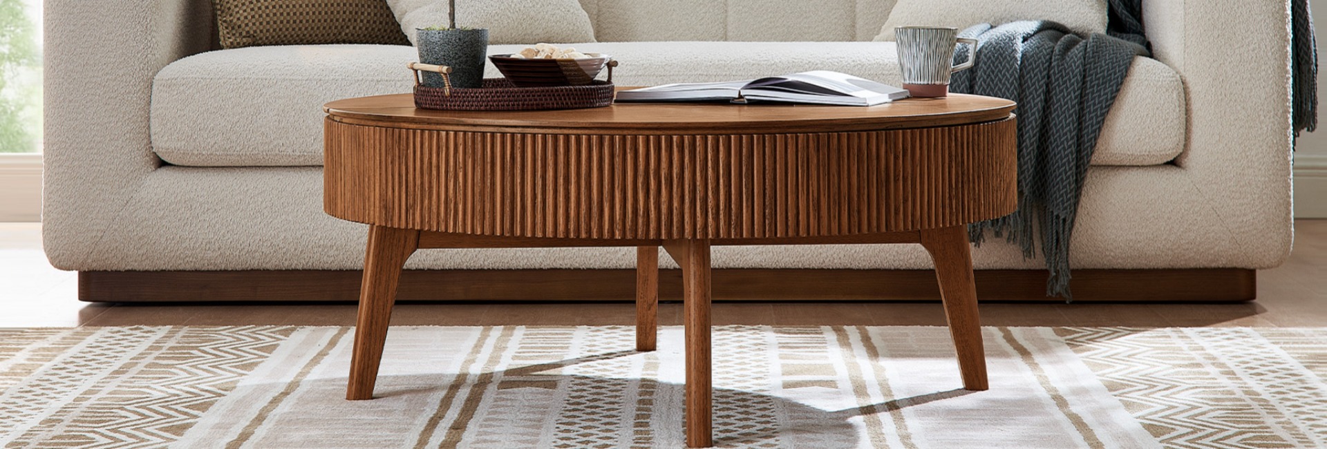 round coffee table