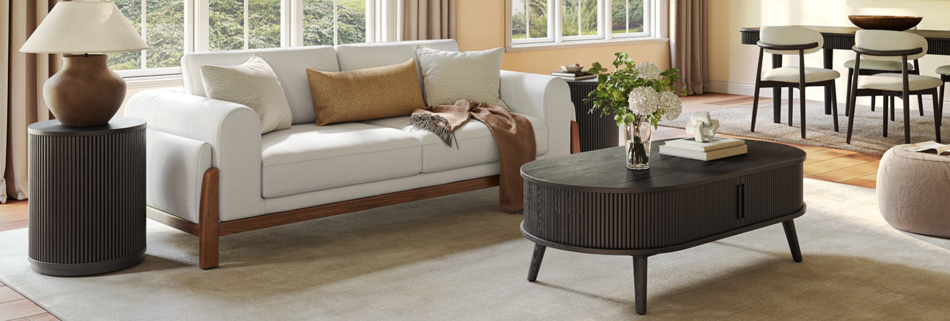 fabric couch