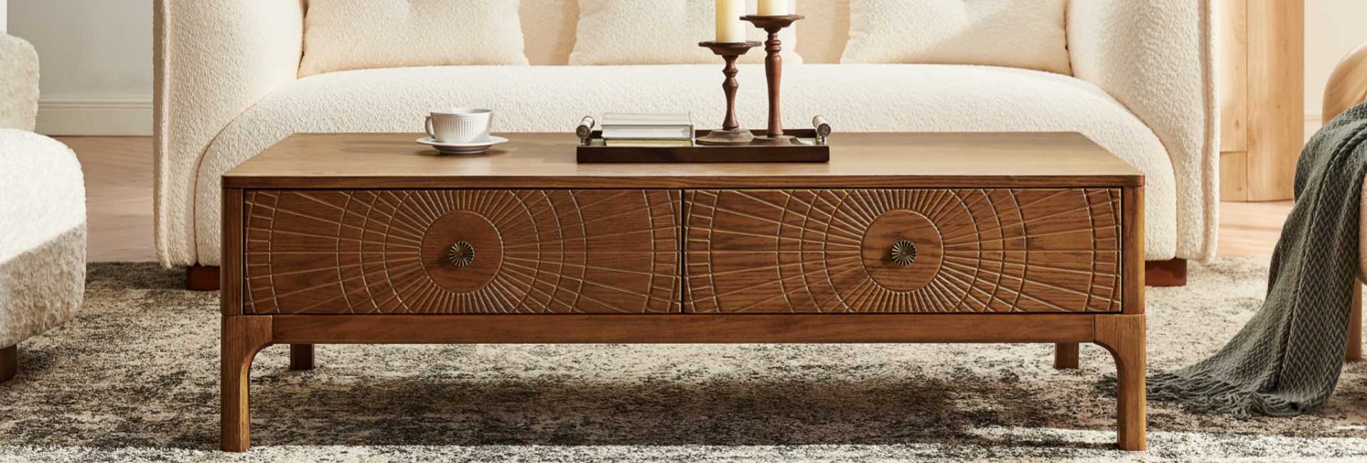 coffee table with storage