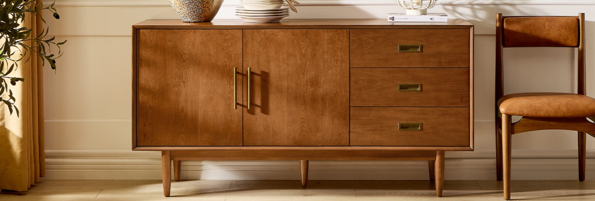 mid century modern sideboard