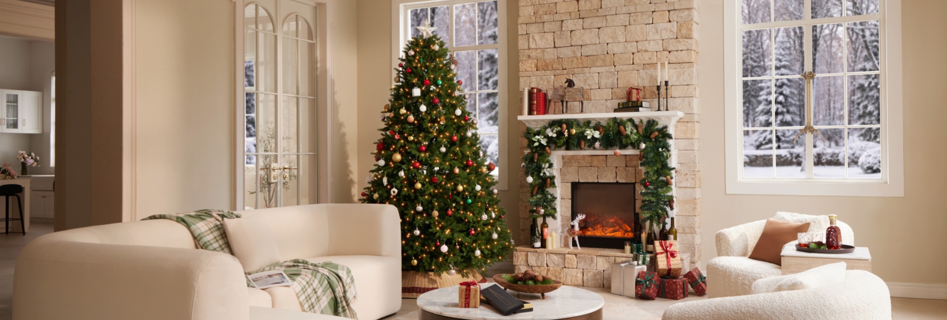 how to choose an artificial christmas tree