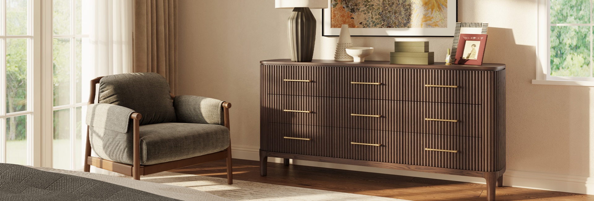 wood dresser
