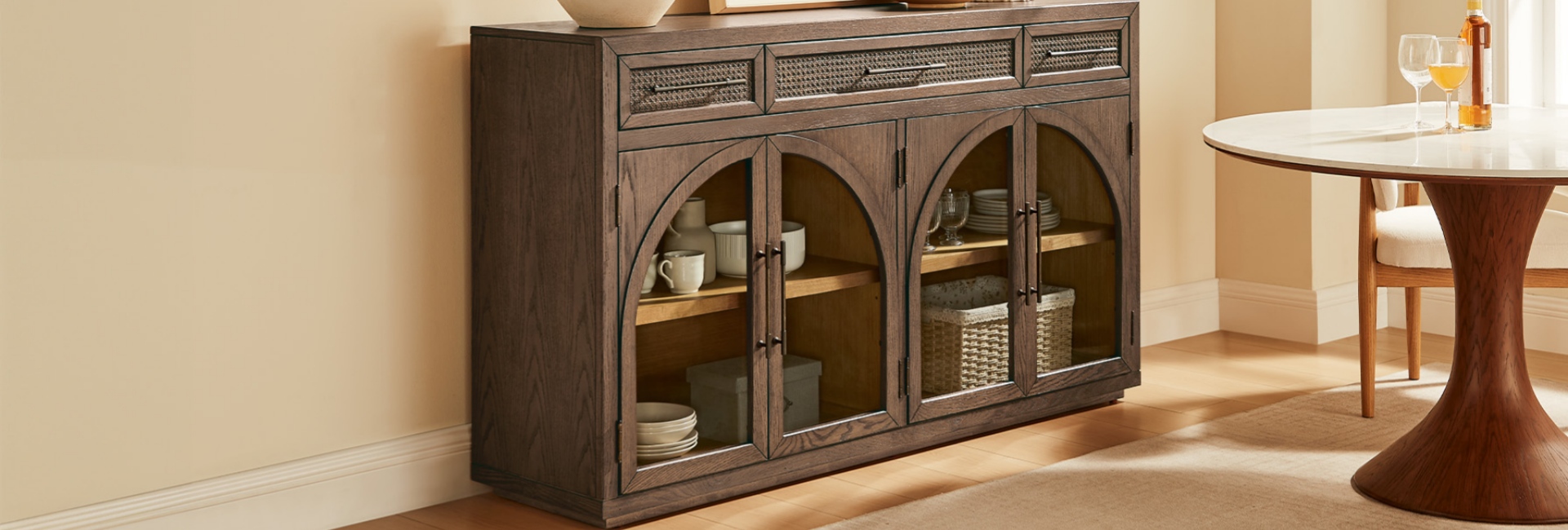 sideboard with drawers