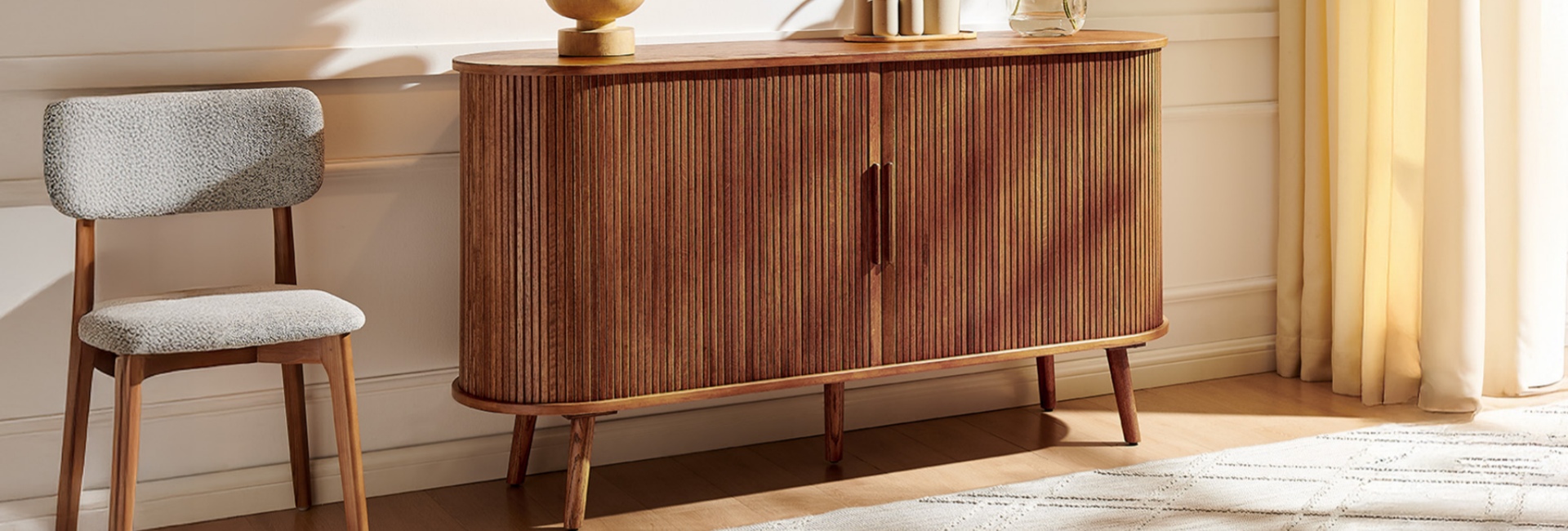 solid wood sideboard
