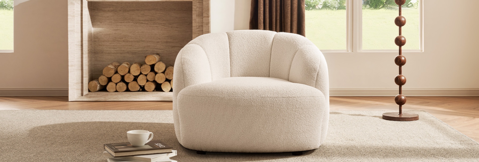 contemporary accent chair