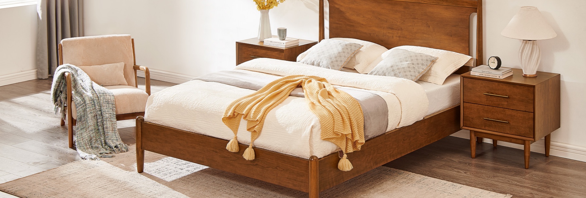 queen bed