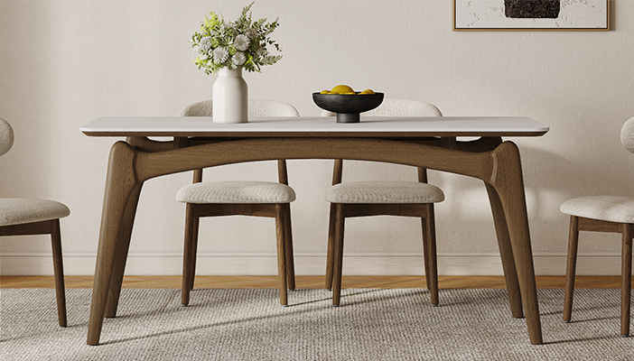 非常に高い品質 63 | Hernest Inch Kitchen - Table Dining Rectangular Modern 食器・餌やり・水やり用品