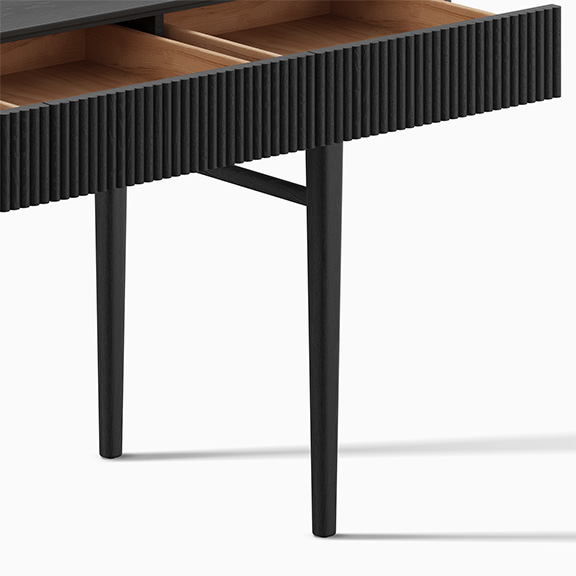 desk with 3 drawers