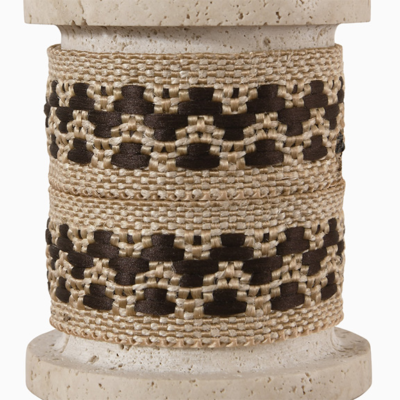Travertine Candle Pillar Holder