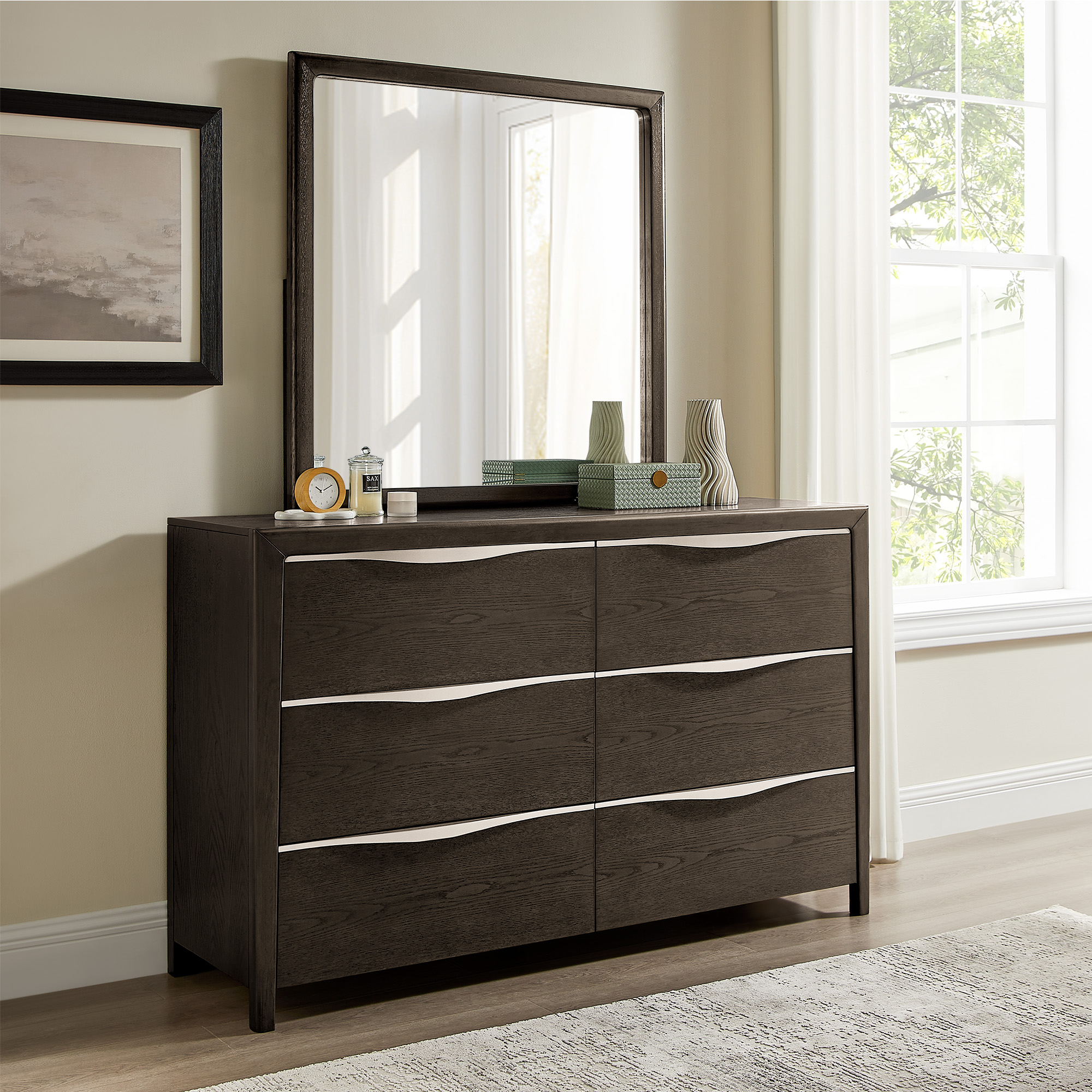 Ivar 62" Solid Oak …