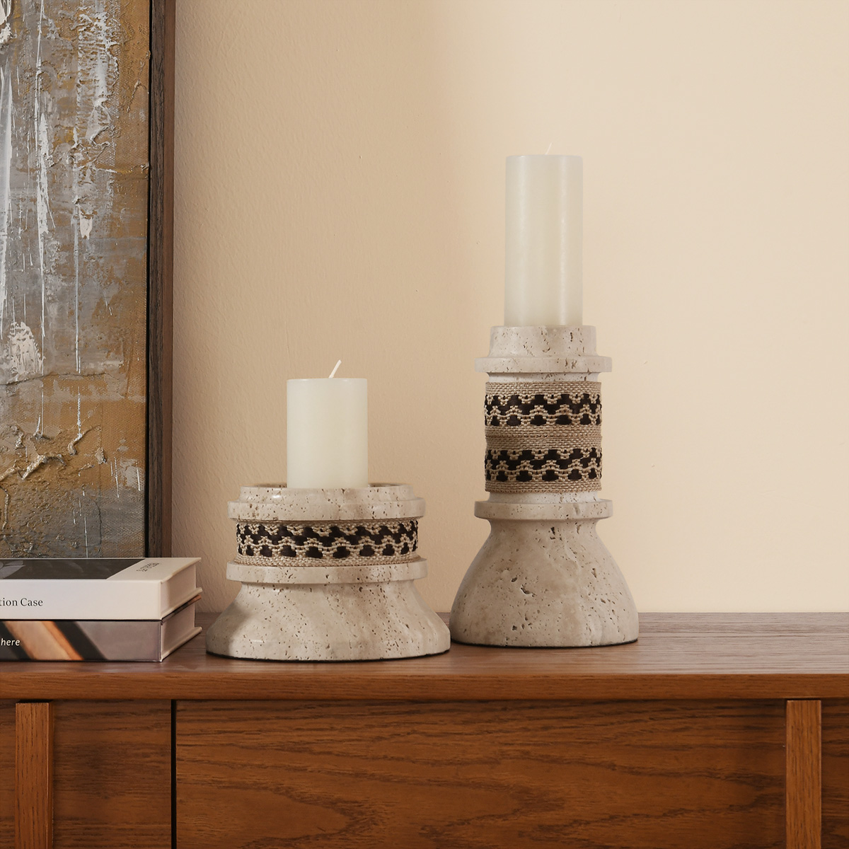 8 Inch Travertine C… - image