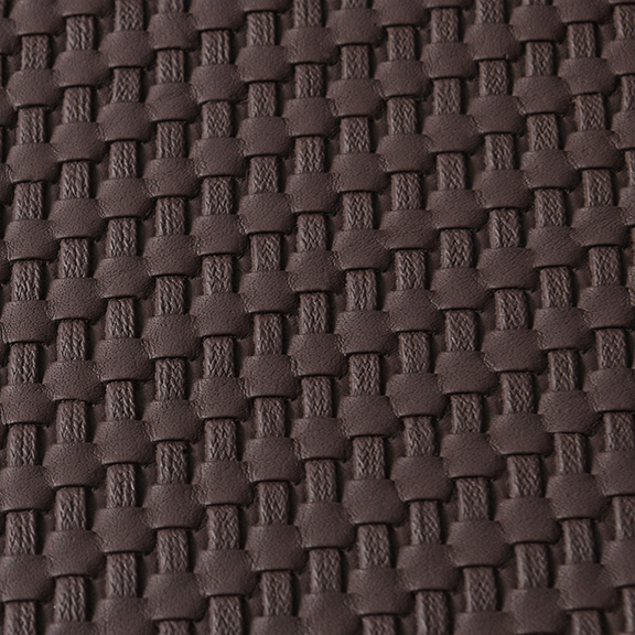 woven PU leather lining tray