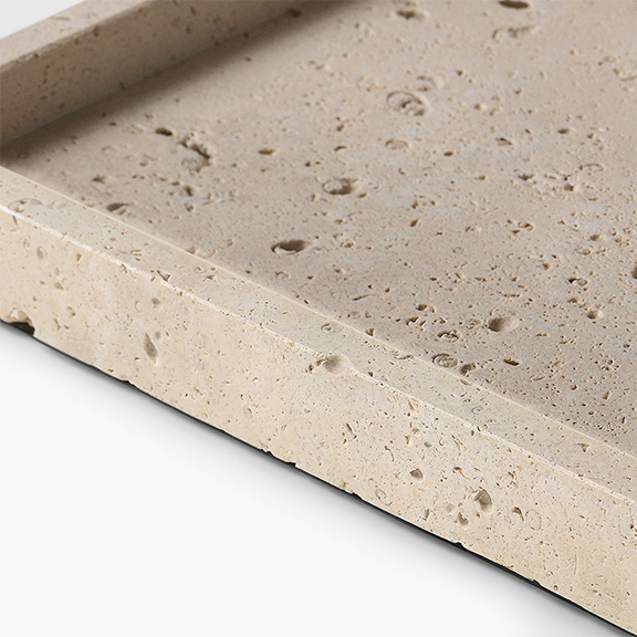 travertine tray