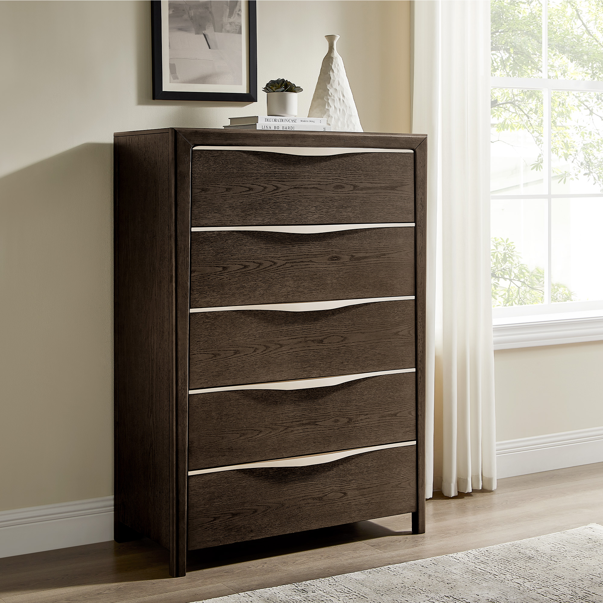 Ivar 38" 5-Drawer C…
