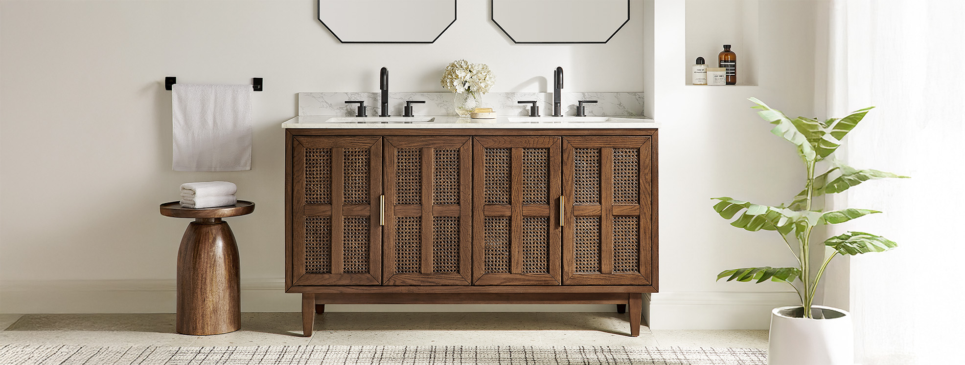 bathroom vanity double sink