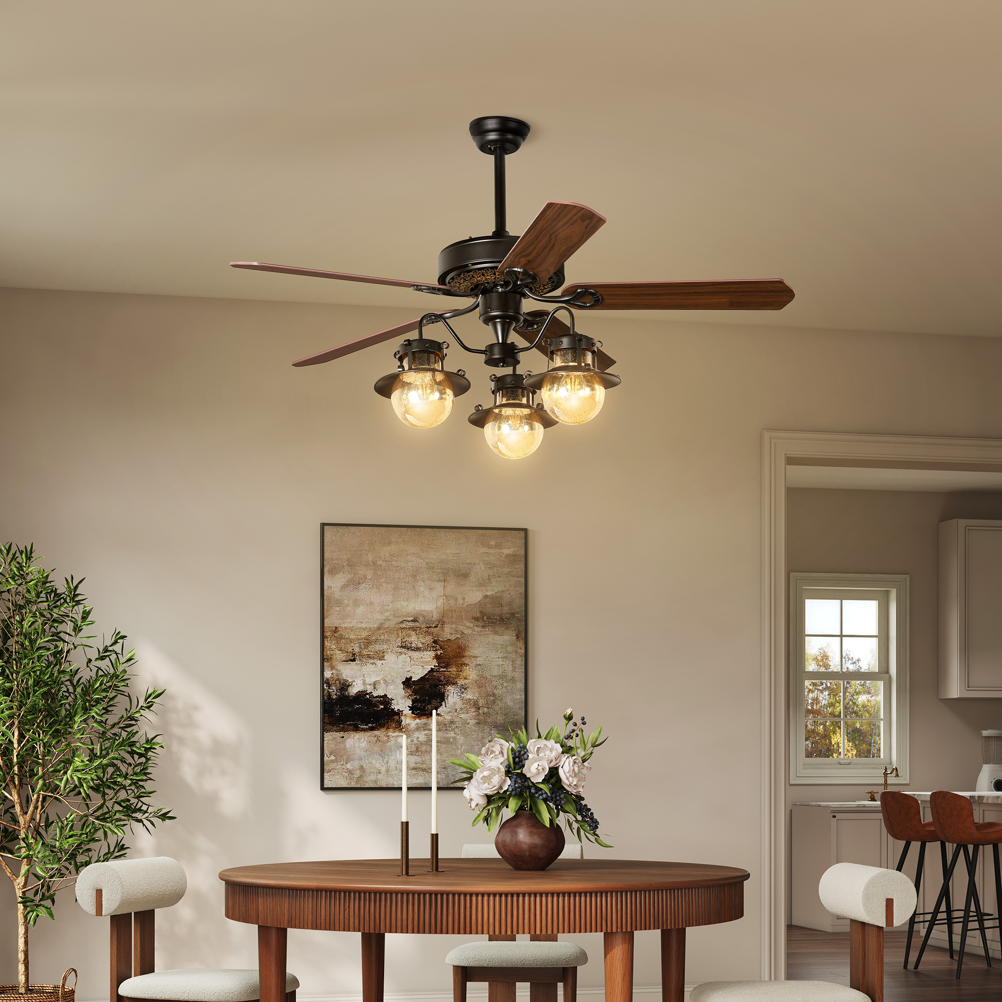 Nord 52" Glass Lamp… - image