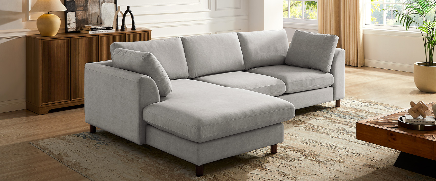 110 inch sectional sofa