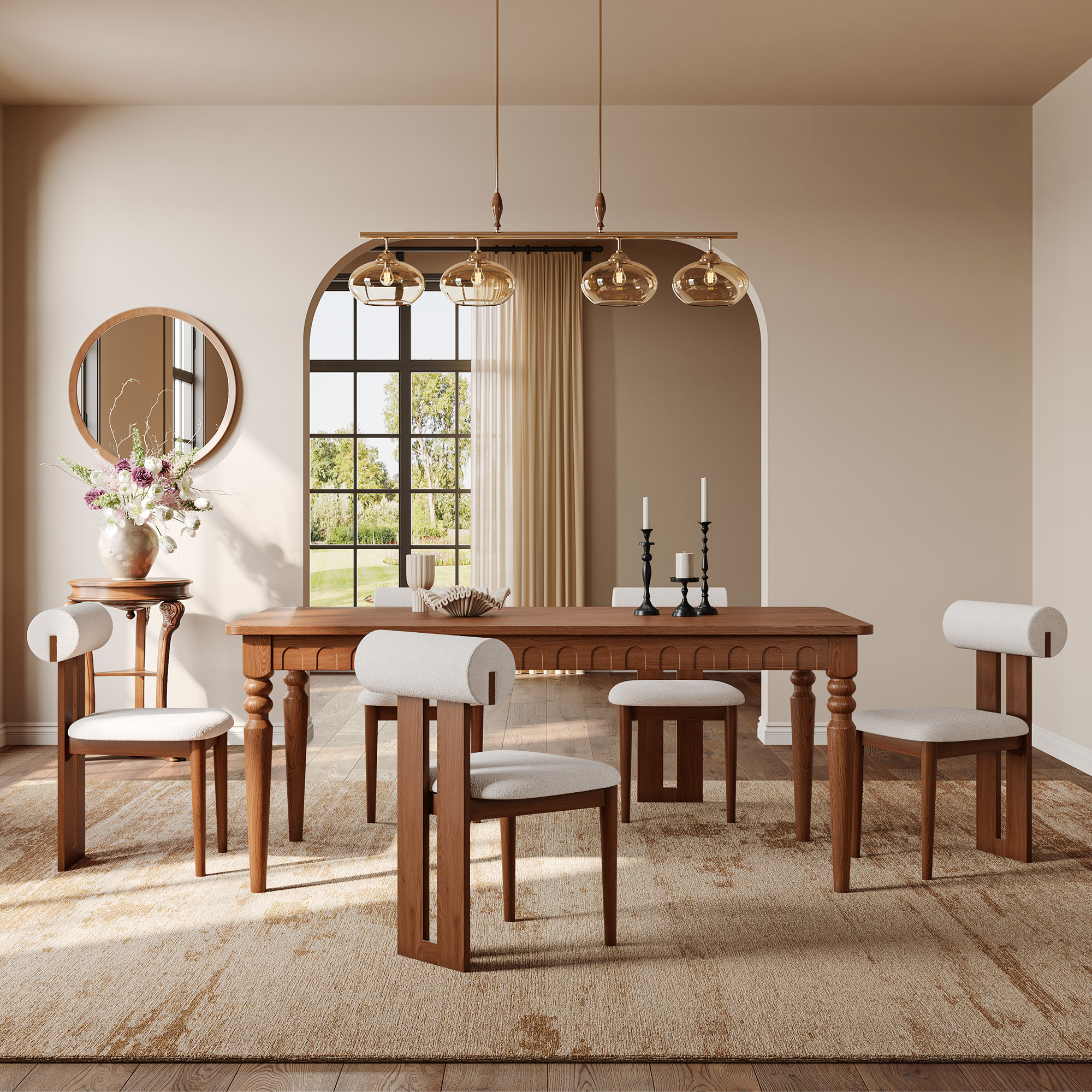 カナ様　WILDWOOD THICK 41 DINING TABLE WILDWOOD THICK41 LIVING TABLE(幅 140cm × 奥行 65cm)の通販