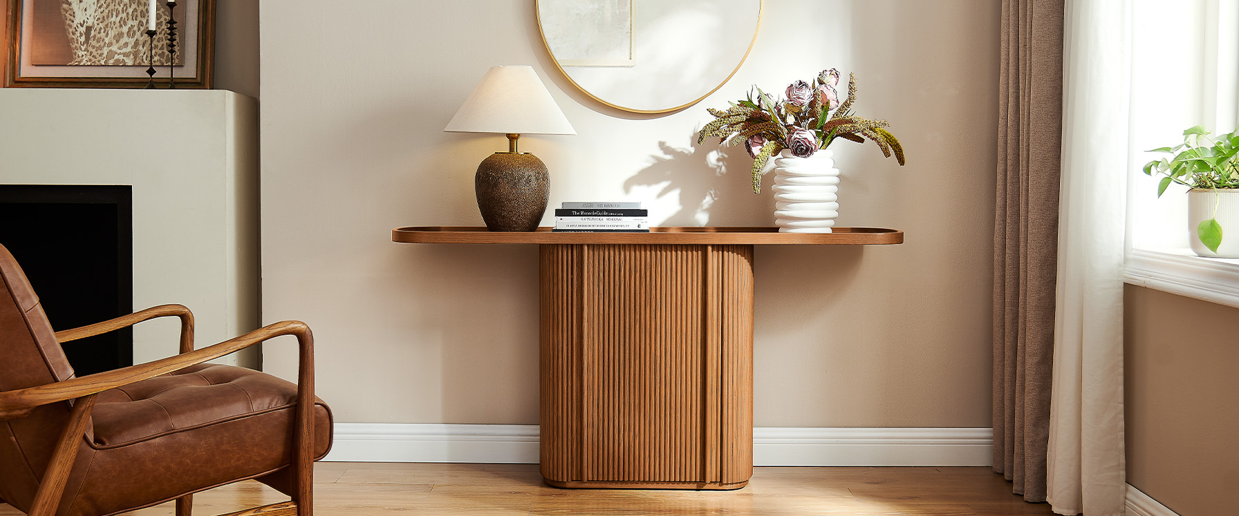 long console table