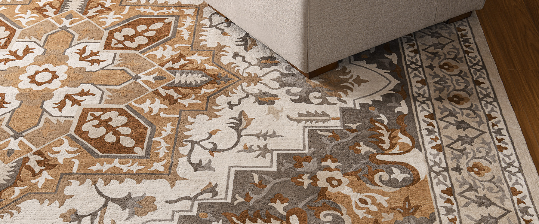 100% wool handwoven rug