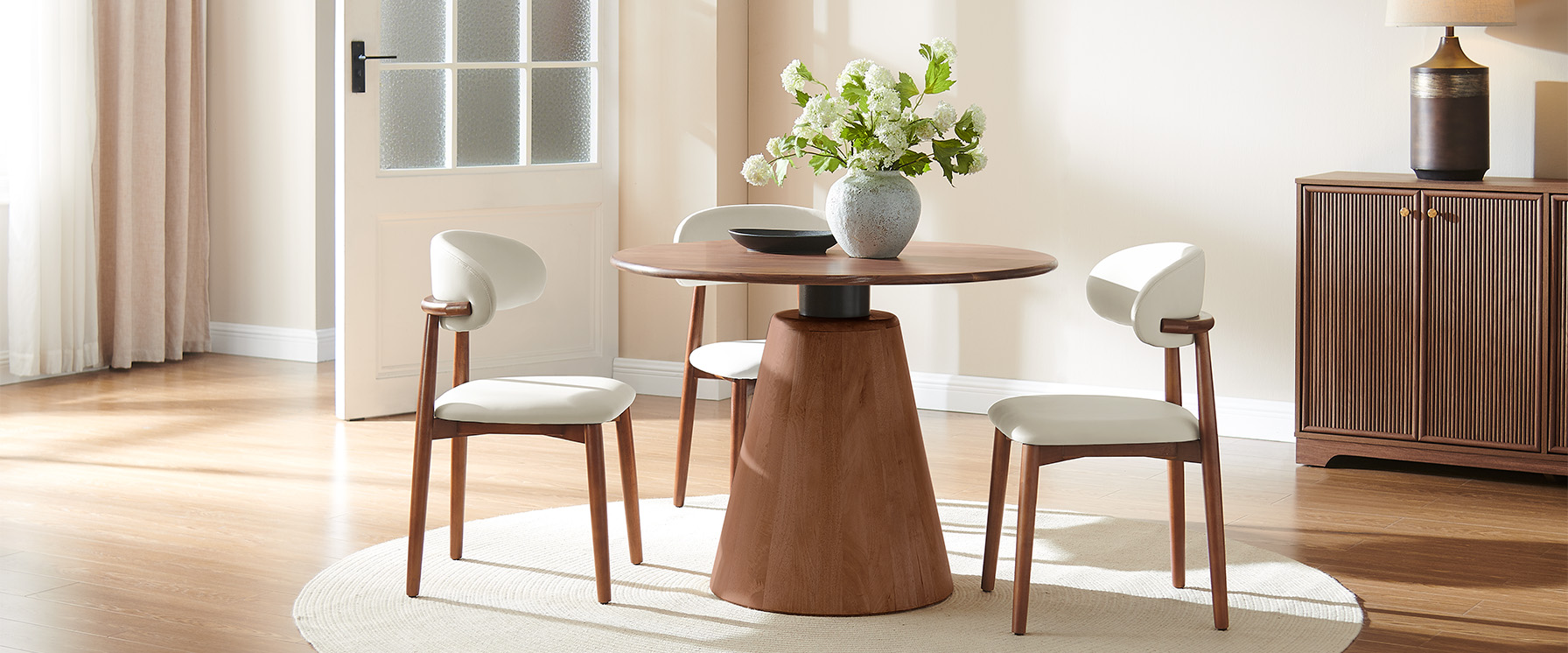 Solid Wood Dining Chairs for Dining Room