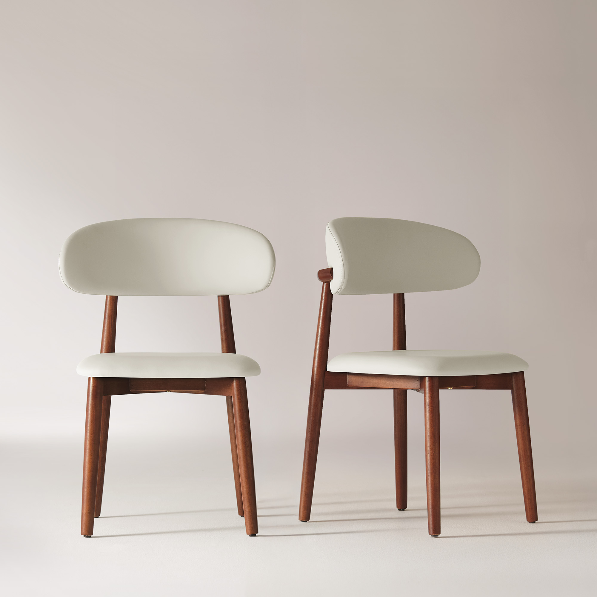ナナオ BOSCO Dining chair Set of Six Muuto Fiber Dining Chairs — RESIDE