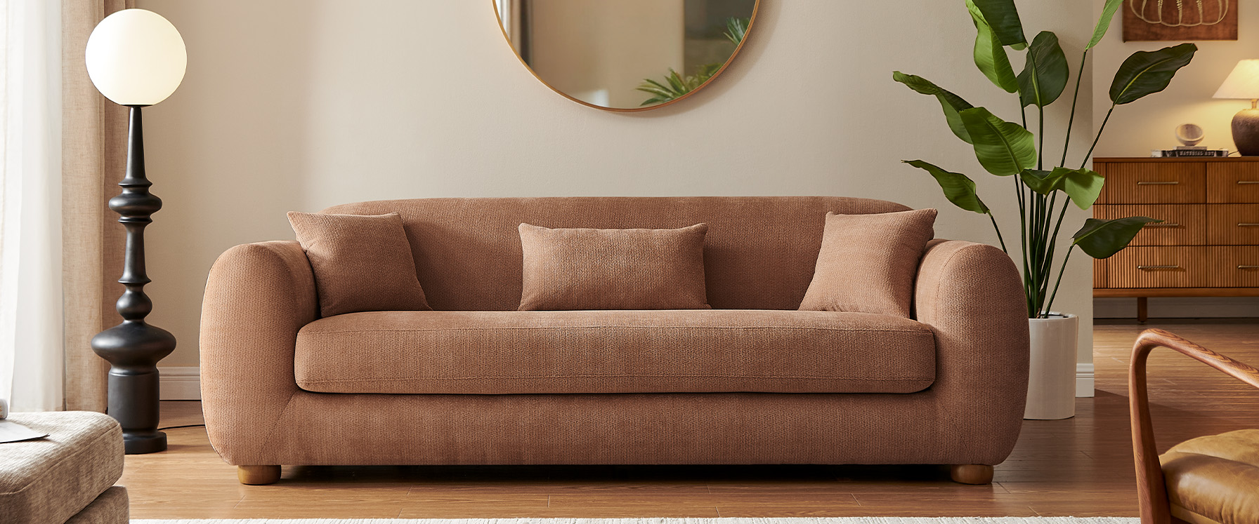 91 Inch couch and loveseat