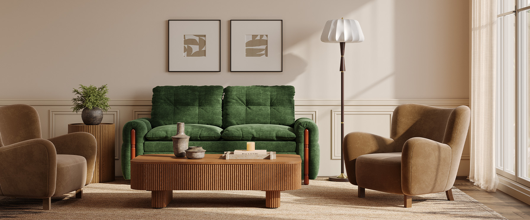 metal and wooden stem floor lamp