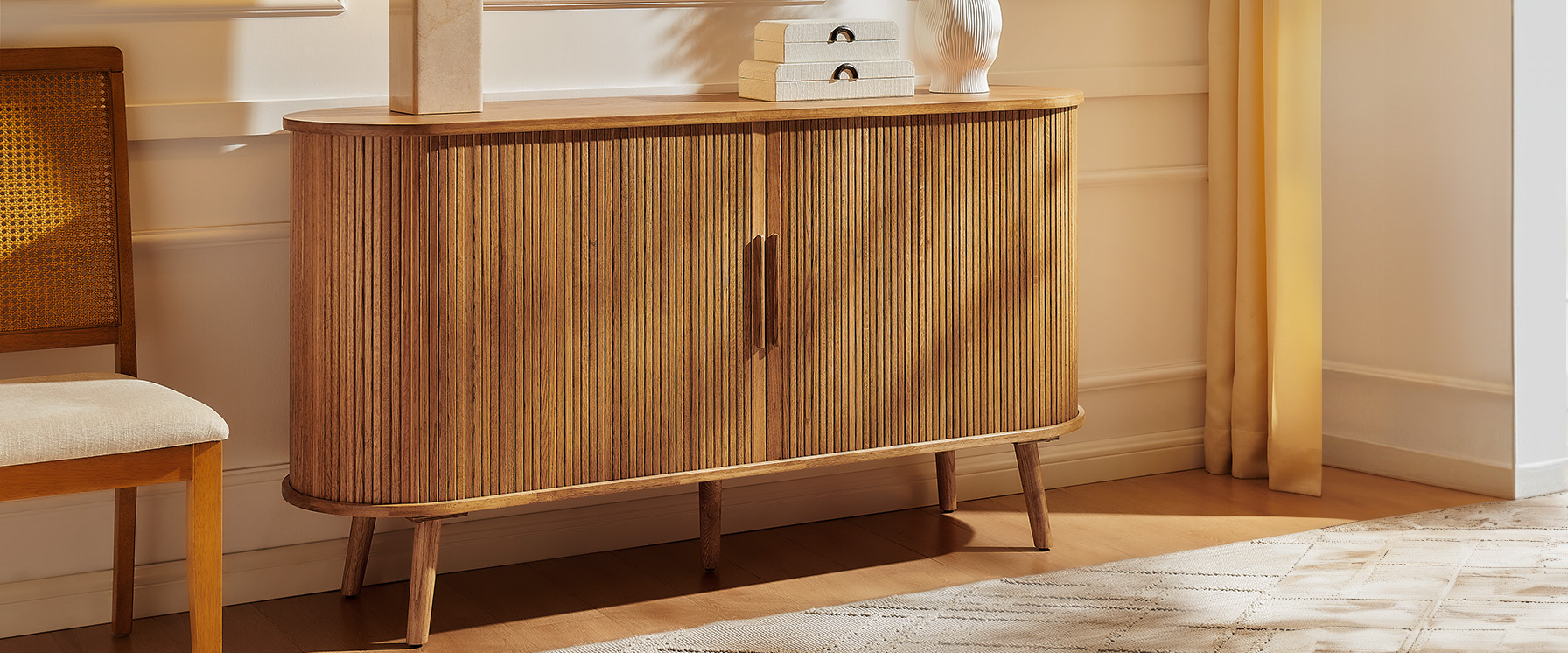 Natural Oak Sideboard