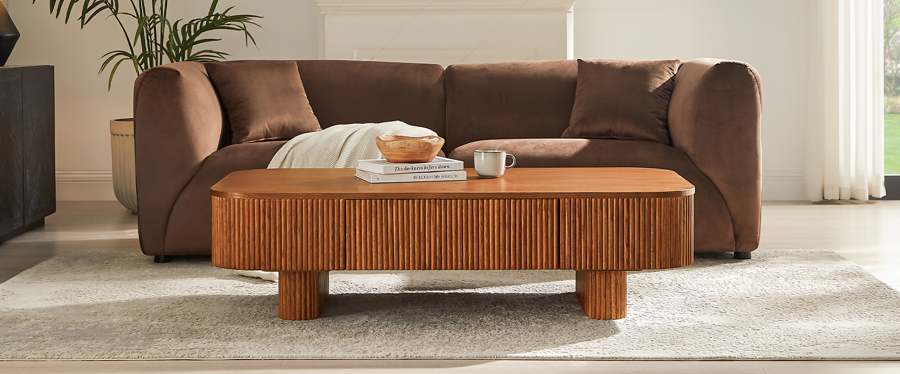 wood coffee tables