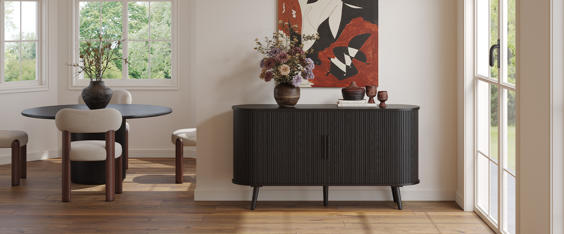 Black Oak Sideboard