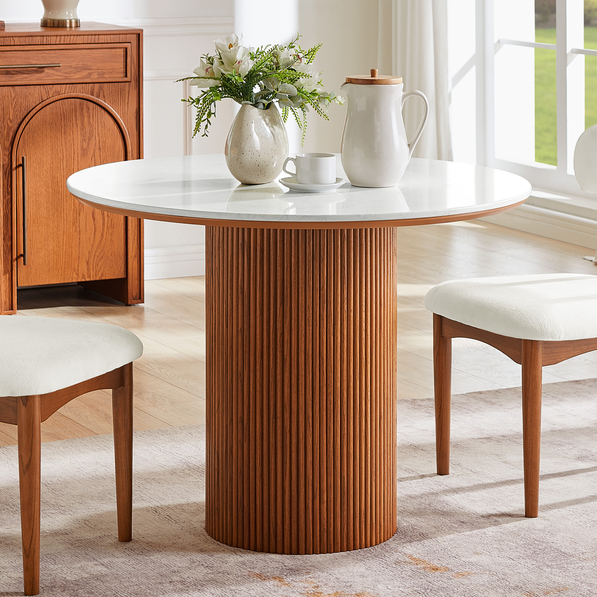 Rolf 39" Brown Roun… - image