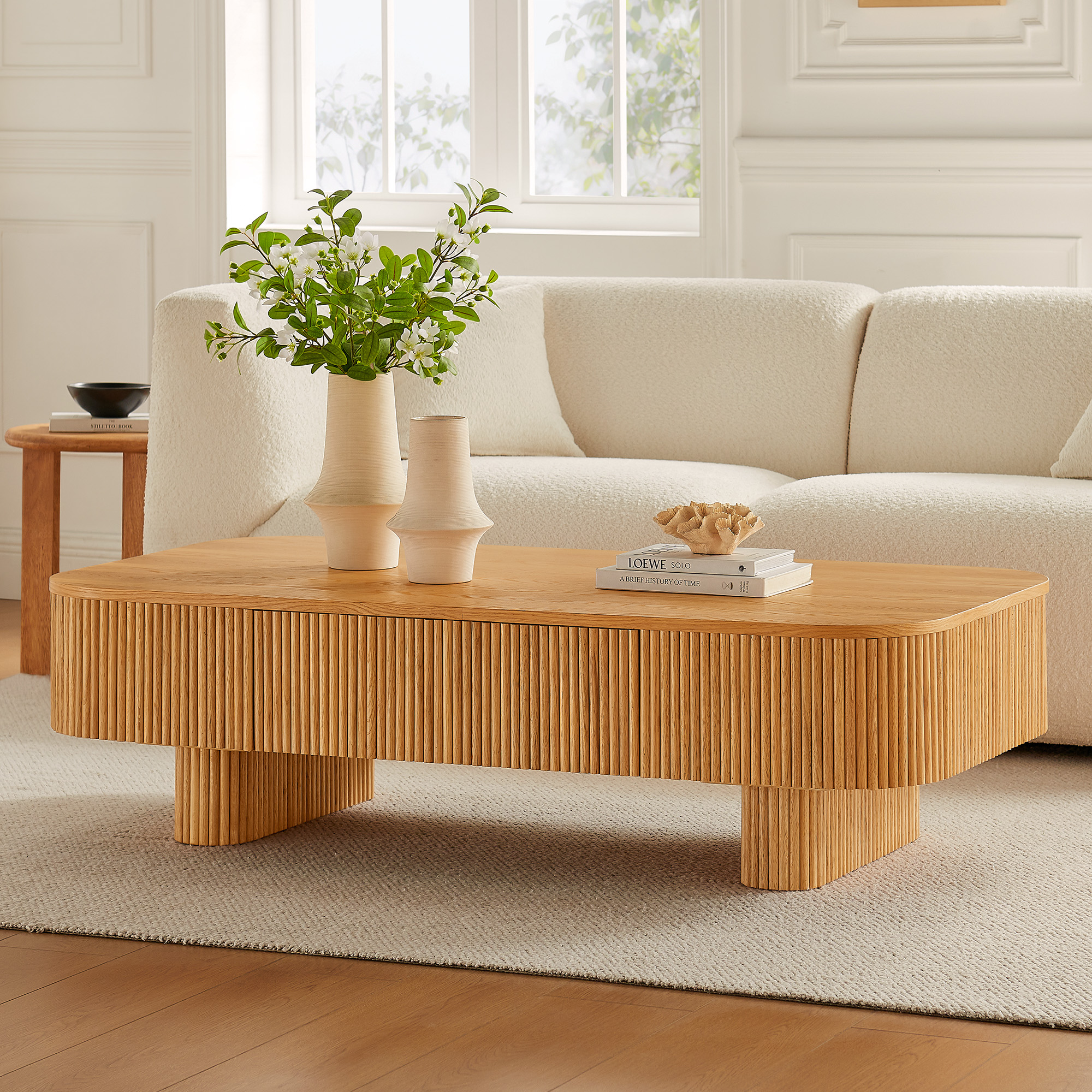 Margot 55" Oval Cof… - image