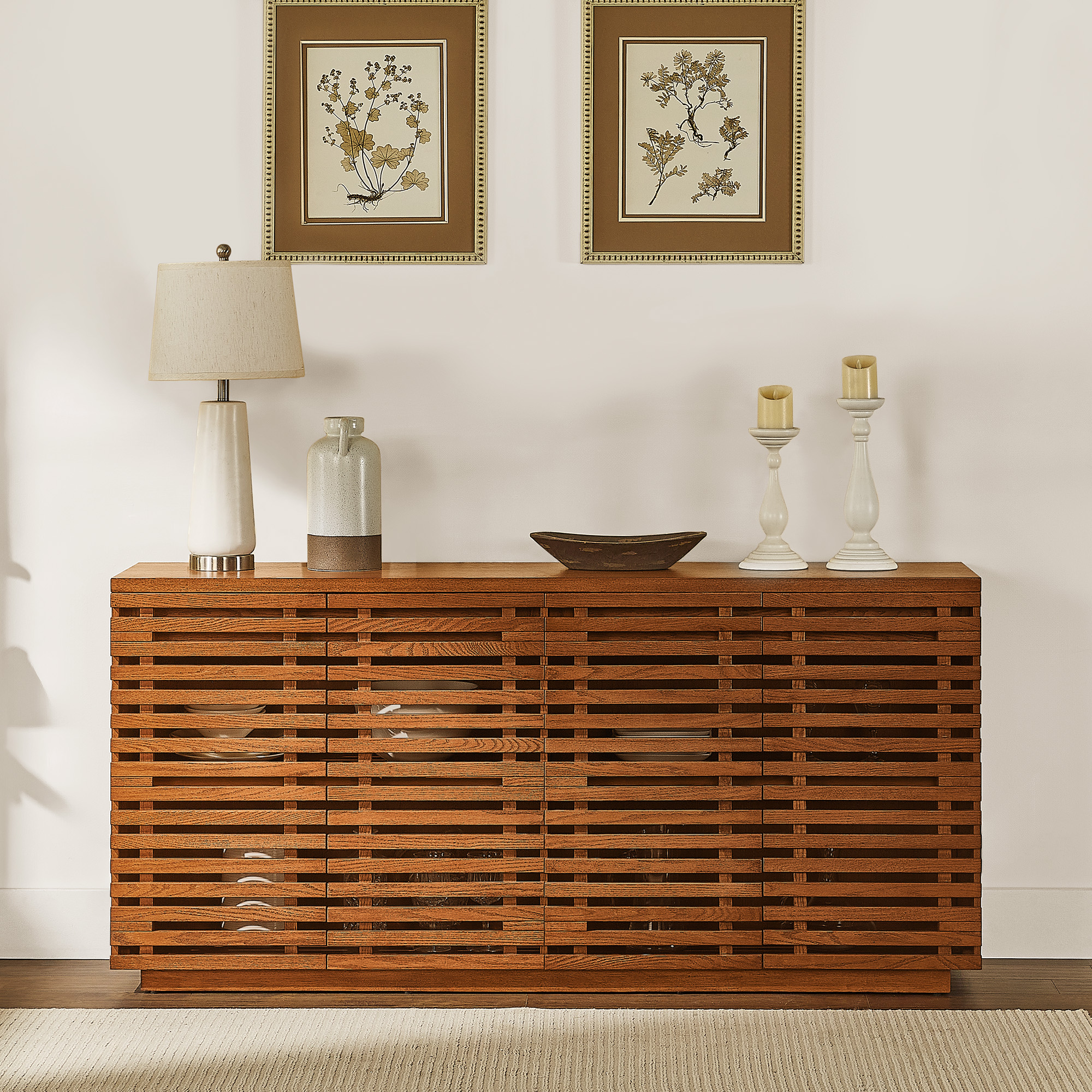 Ingrid 71" Wood Sid… - image