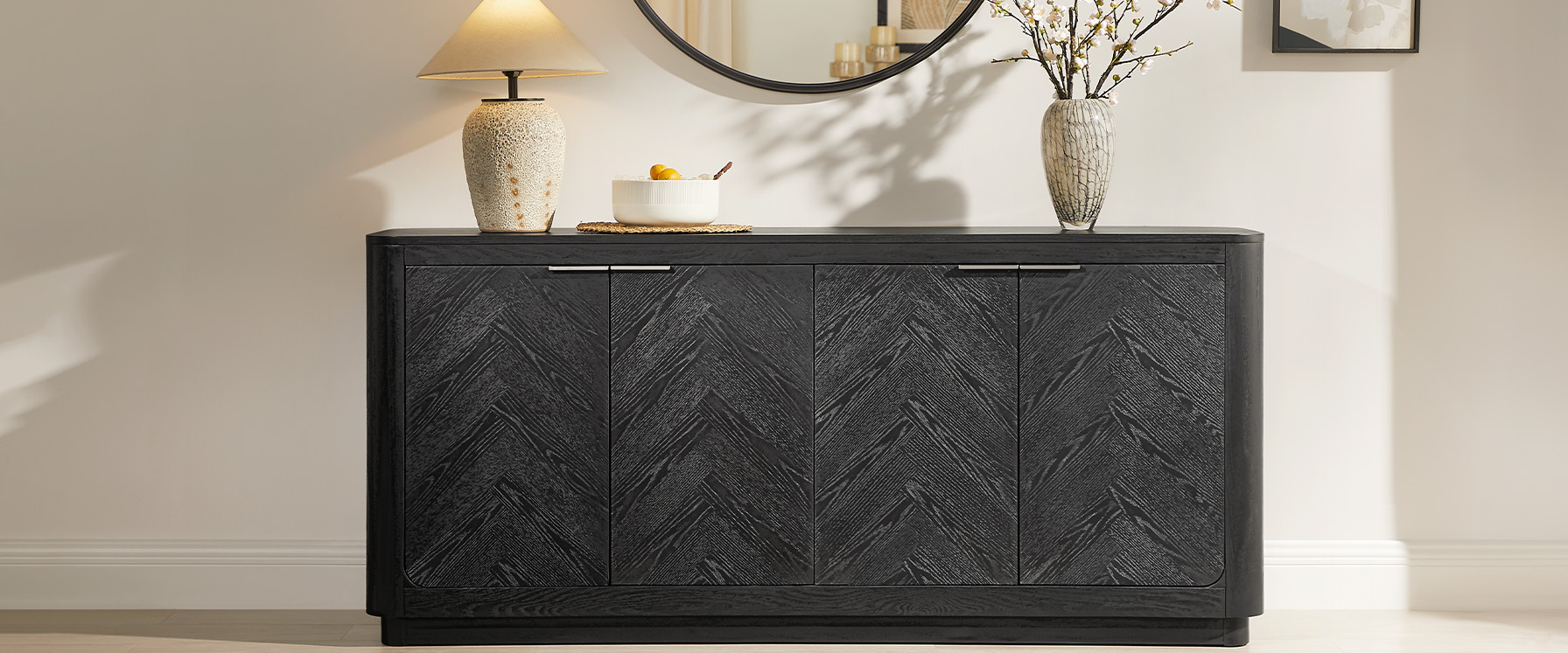 Chevron Sideboard for 72inch
