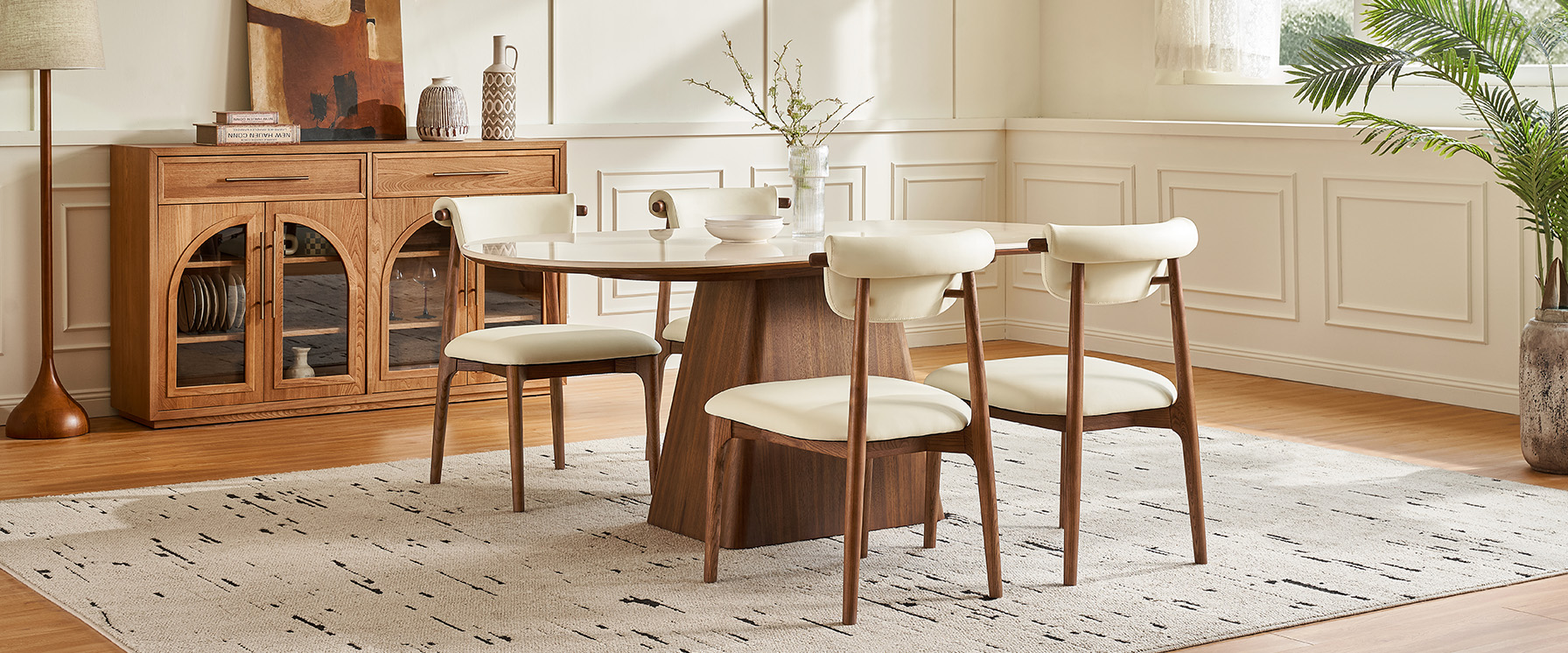 PU Leather Dining Chairs for Dining Room