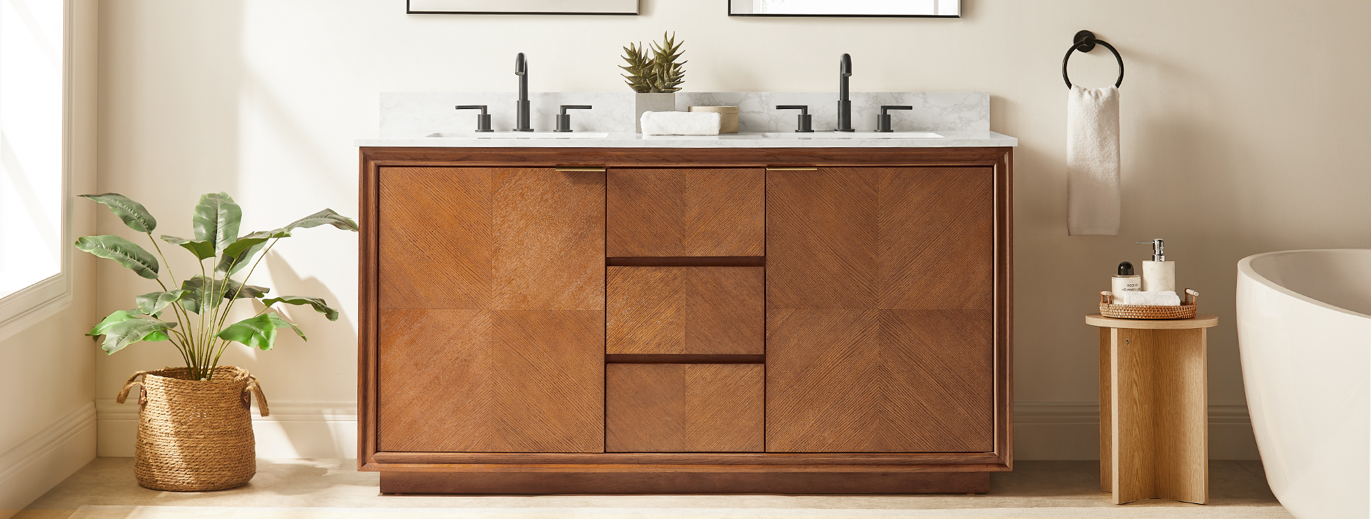 Double Bathroom Vanity