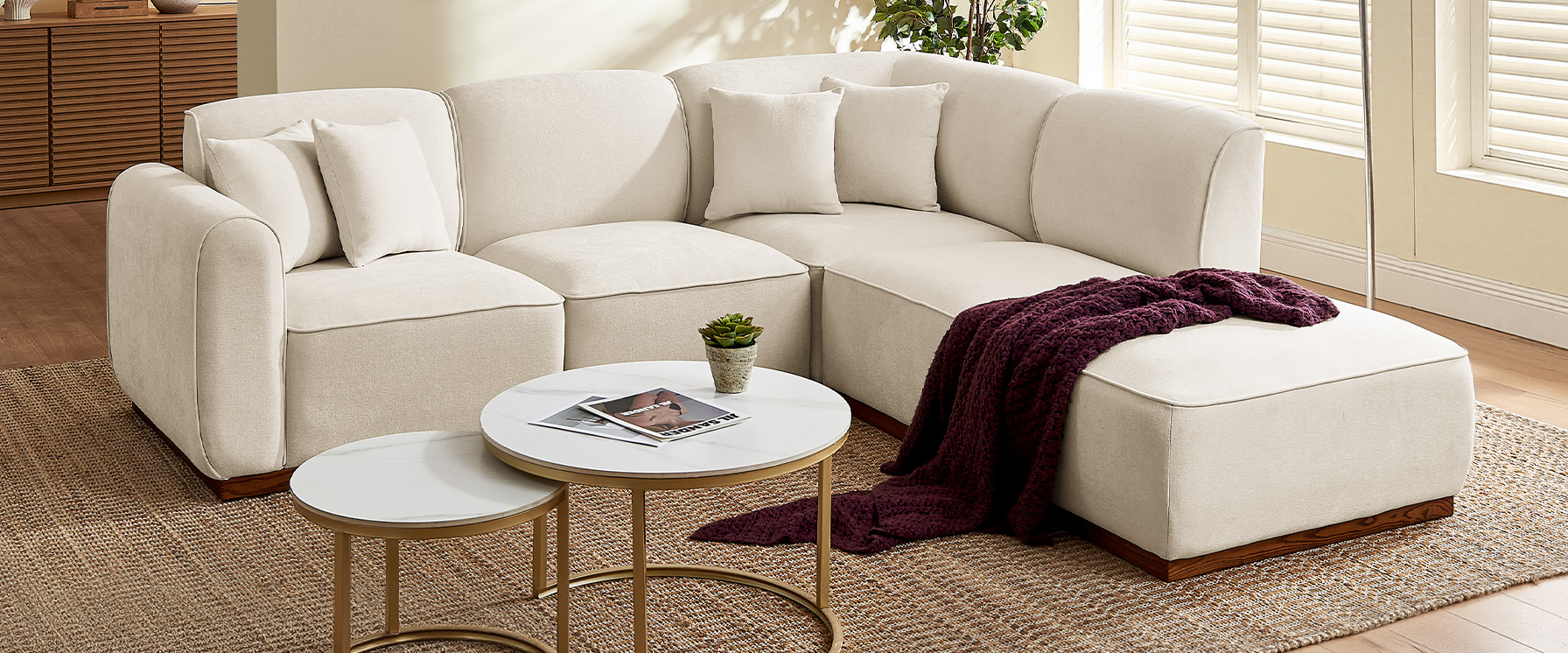 modern sectional sofa 