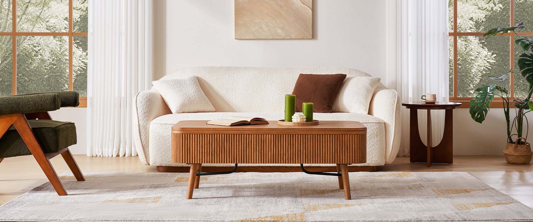 coffee table with lift top