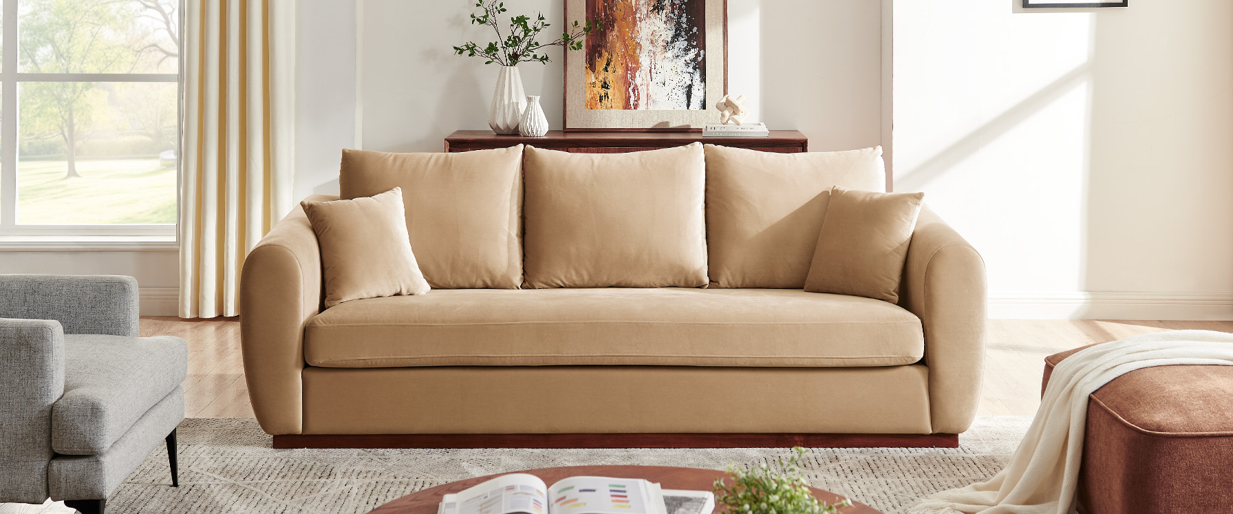 velvet loveseat sofa 