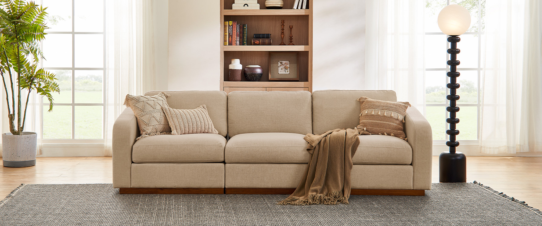 3 seater sectional sofa