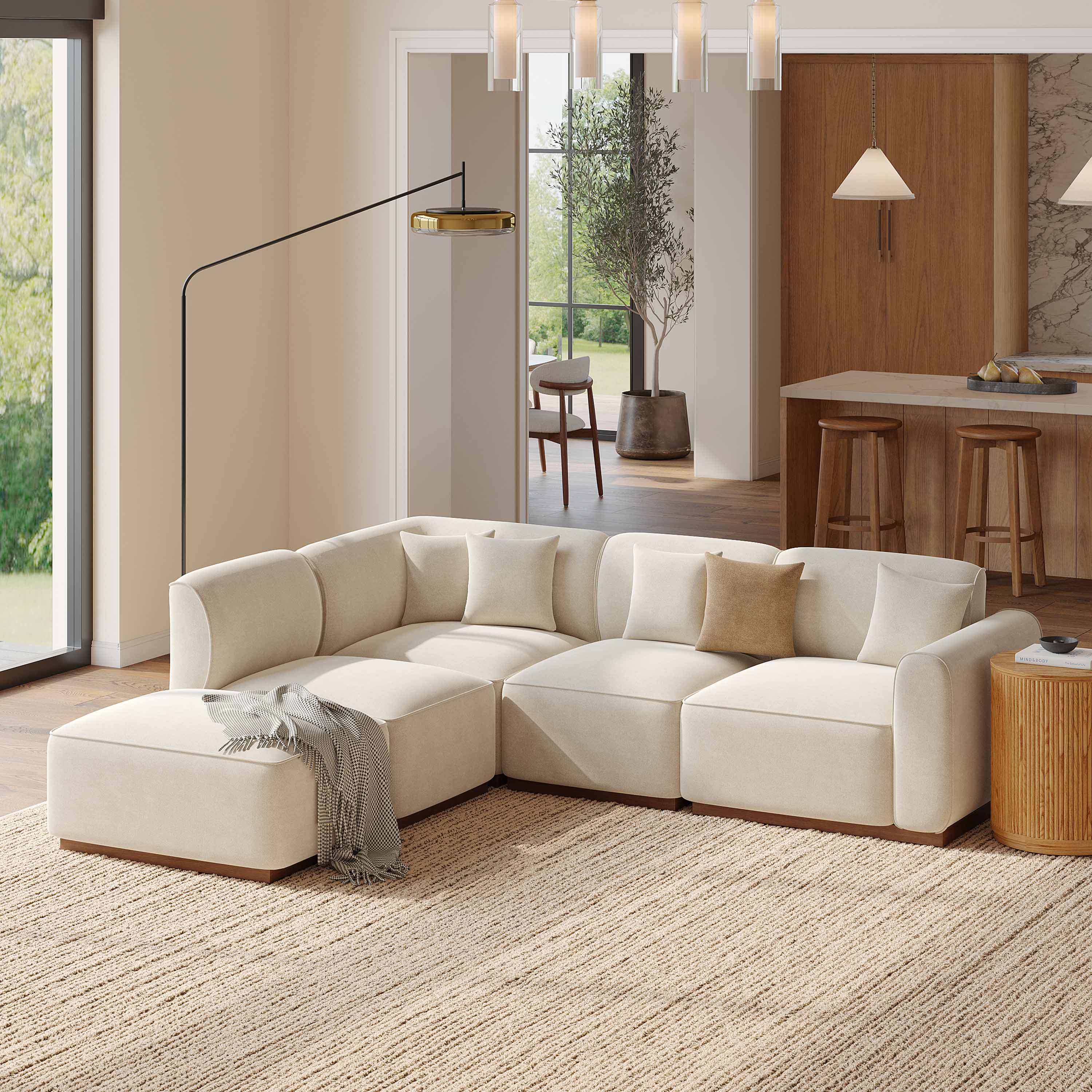 Solsta Modern 5-Pie…