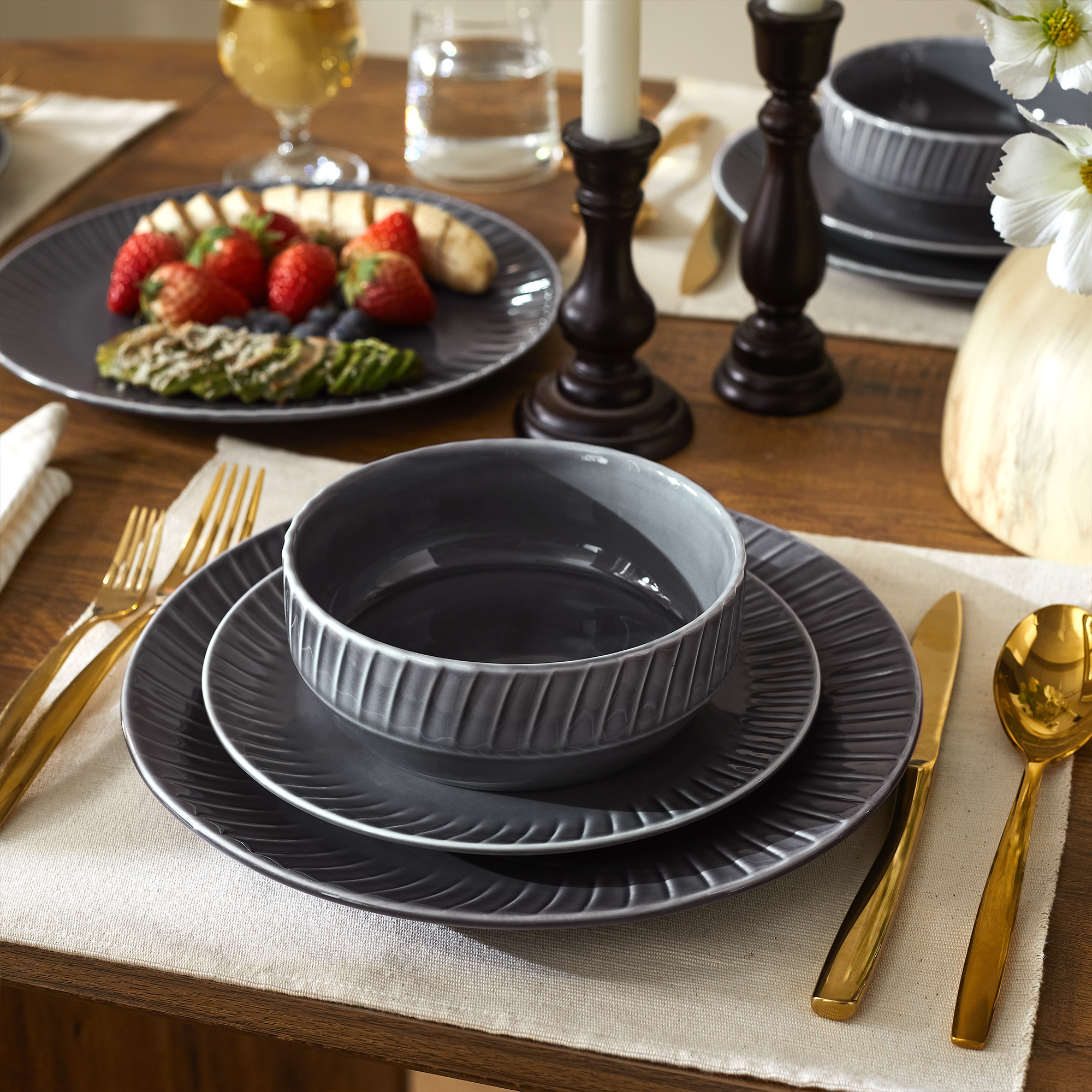 Textured Gray Ceram…