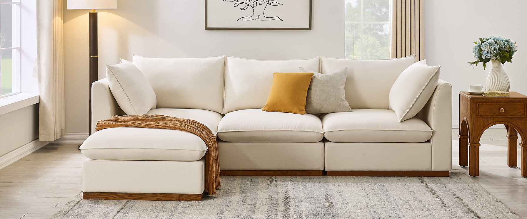 cloud  modular sectional sofa