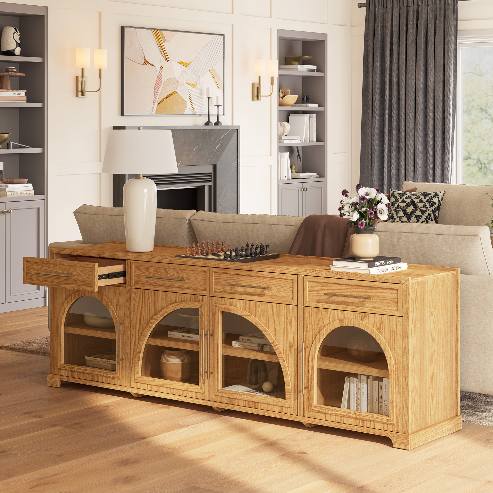 ラタン装飾鏡バンブーヴィンテージミラーAccessory Art Studios ミラー 鏡｜インテリアグッズ – B.vintage
