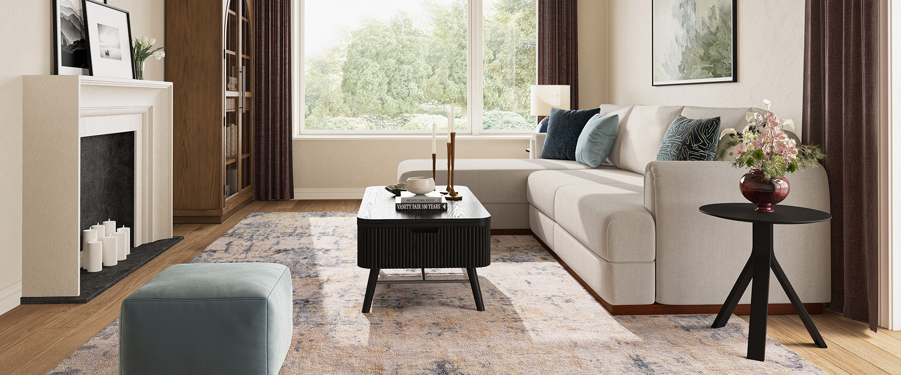 110 inch sectional sofa