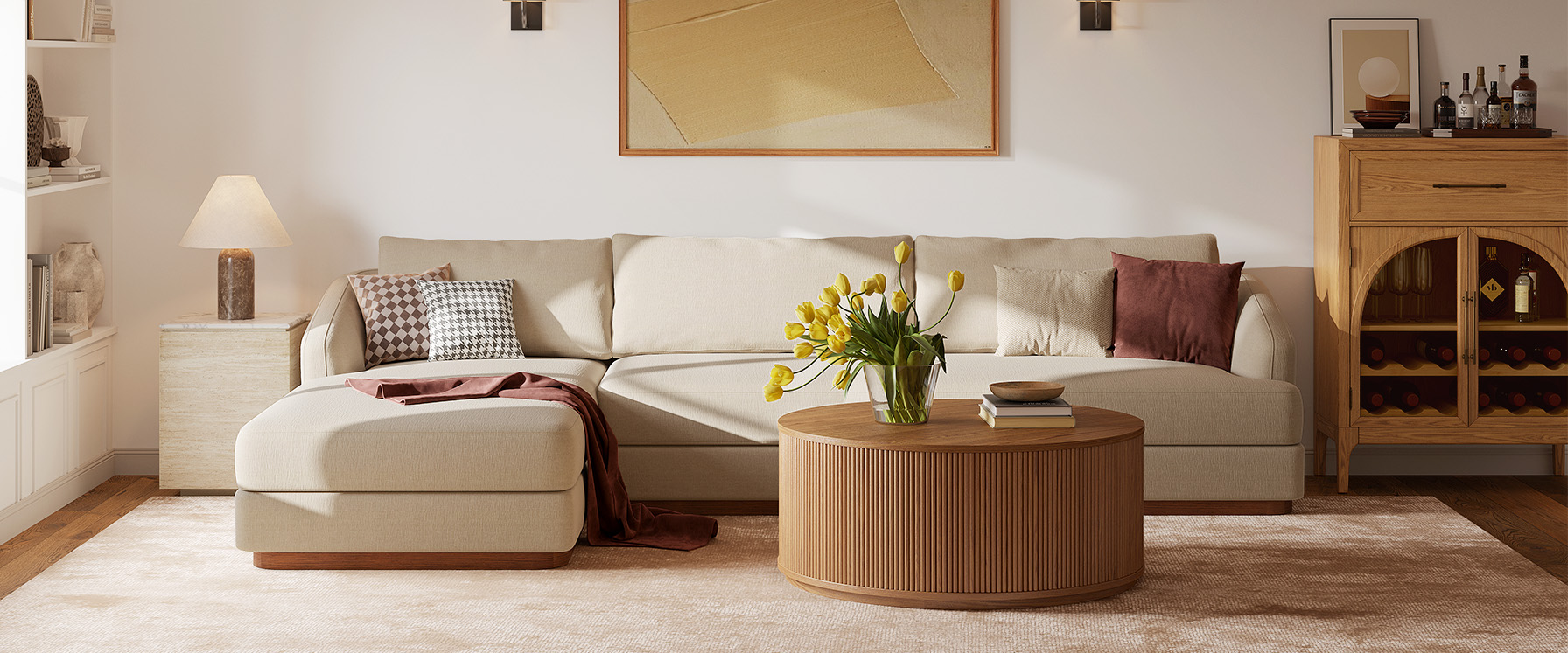 110 inch sectional sofa