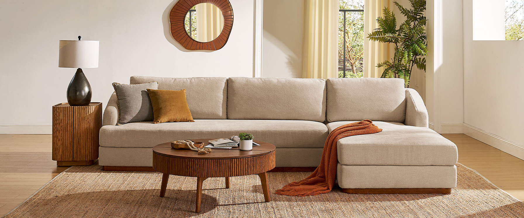 110 inch sectional sofa