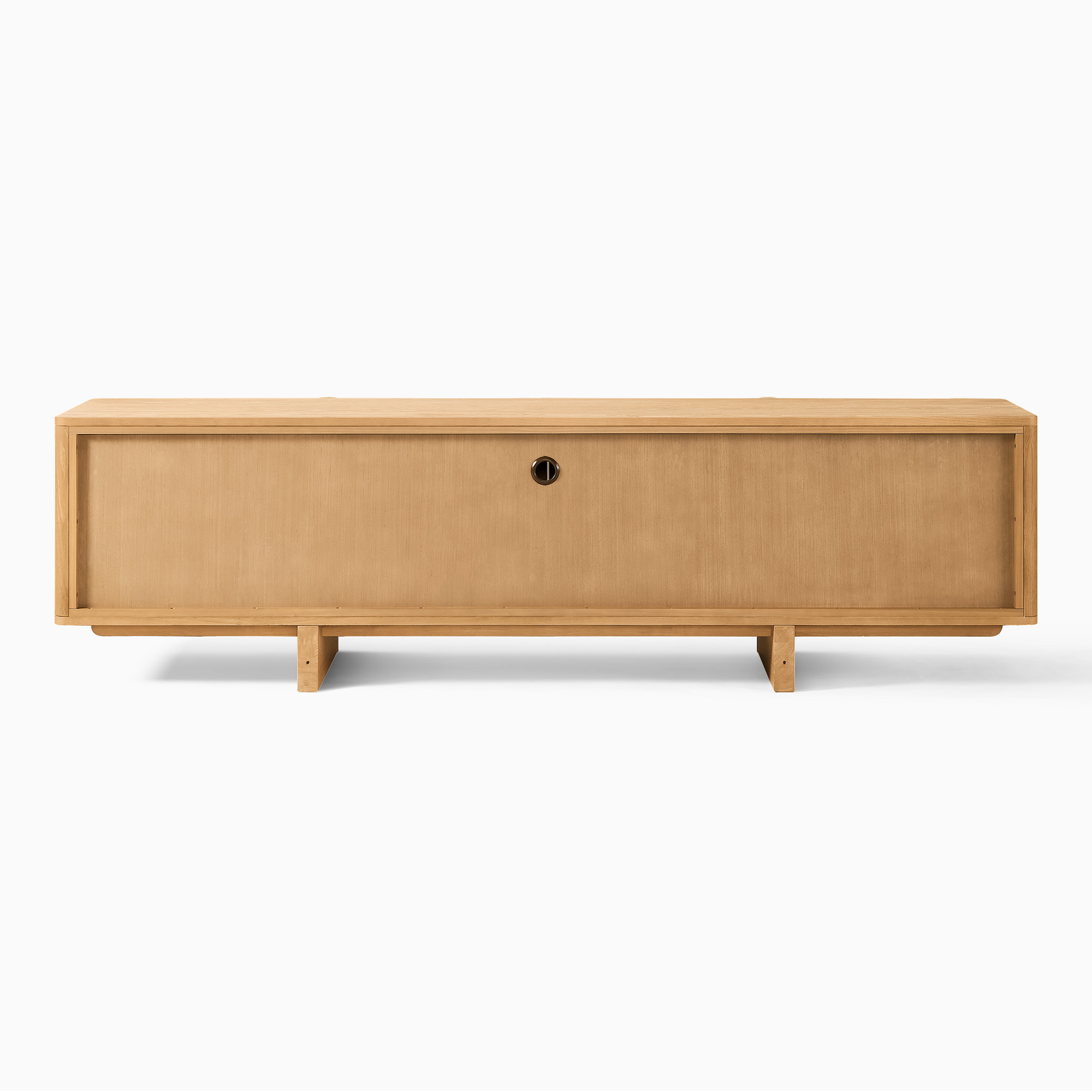 GALLERY.S S50 テレビボード Sabina 84 inch Brown TV Stand with Solid Ash Door and Adjustable